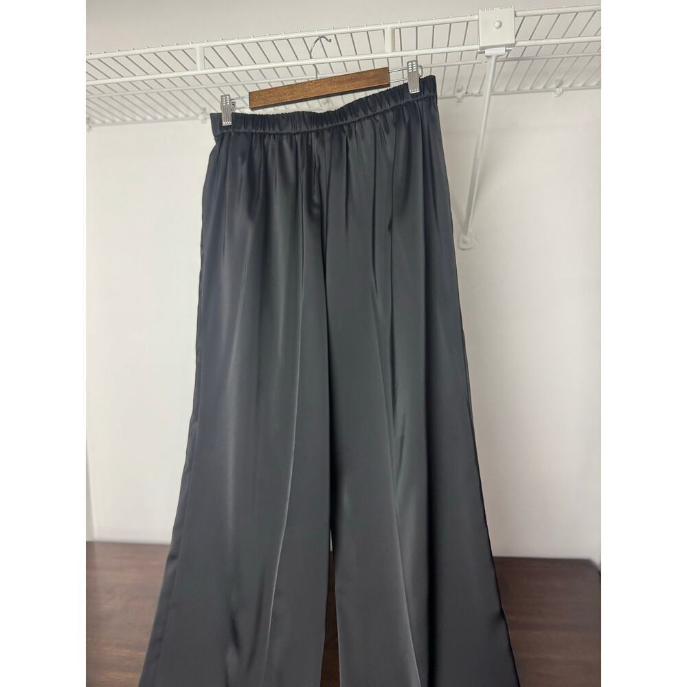 Anne Klein Plus Size Mid-Rise Pull-On Wide-Leg Pants 0X - Picture 7 of 8